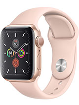 Best available price of Apple Watch Series 5 Aluminum in Macedonia