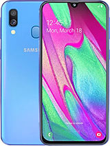 Best available price of Samsung Galaxy A40 in Macedonia